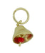 Small Movable Bell Charm in 14 Karat Gold