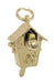 Movable Cuckoo Clock Charm in 14 Karat Gold