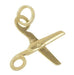 1950's Vintage Movable Scissors Charm in 14 Karat Gold