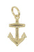 Anchor Charm in 14 Karat Gold