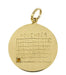 November 29 Birthday Medallion Charm in 14 Karat Gold
