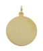 Libra Scales of Justice Pendant Charm in 14 Karat Gold
