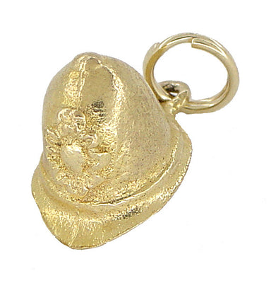 English Bobby Hat Charm in 9 Karat Gold - alternate view