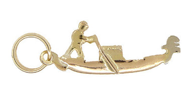 Gondola Charm in 14 Karat Gold
