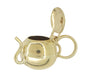Tea Pot Movable Charm in 10 Karat Gold