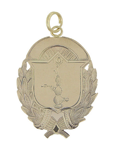 Qualitative Analysis Chemist's Award Pendant in 10 Karat Gold