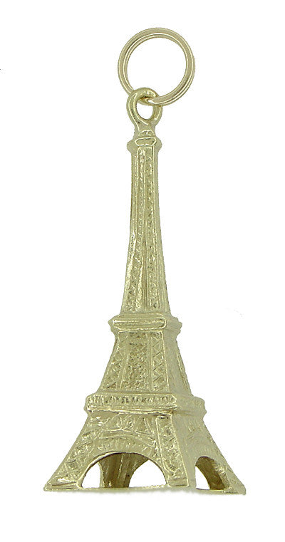Eiffel Tower Pendant in 14 Karat Gold
