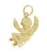 Cherub Pendant Charm in 14 Karat Yellow Gold