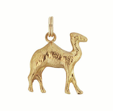 Vintage Camel Charm in 18 Karat Yellow Gold