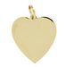 Vintage Happy Birthday Rose and Heart Pendant in 14 Karat Gold