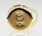 Vintage Bird in a Cage Charm in 10K Gold