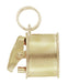 1950s Vintage Cigarette Lighter Charm in 10 Karat Gold - Movable