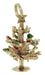 Vintage Christmas Tree Charm in 14 Karat Yellow Gold