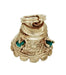 Vintage Movable Pearl Bell Charm in 14K Gold
