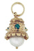 Vintage Movable Pearl Bell Charm in 14K Gold