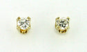 Diamond Stud Earrings in 14 Karat Gold