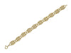 Vintage Multi Link Charm Bracelet in 18 Karat Gold