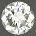 Loose 0.61 Carat Round Brilliant Cut Diamond Natural Warm L Color and Very Clean SI1 Clarity | EGL USA Certified