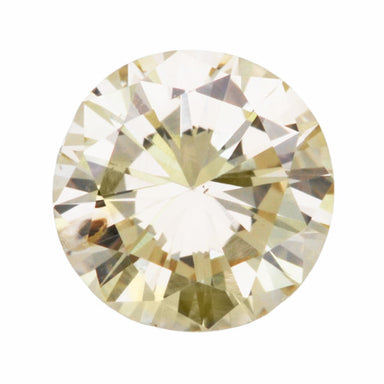 0.40 Carat Loose Champagne Diamond | Natural Colored Round Brilliant SI2 Clarity