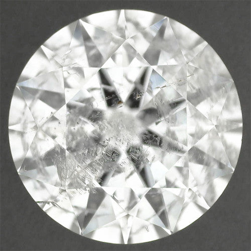 Loose Ideal Cut 0.74 Carat Round Brilliant Cut Diamond E Color SI3 Clarity with EGL Report