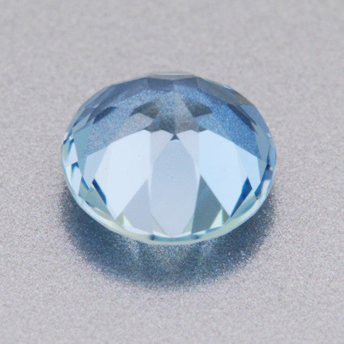 Loose Natural 0.31 Carat Round Aquamarine Deep Sky Blue | 4.5mm Stone - Item: AQ001385 - Image: 2