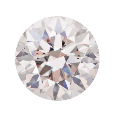 0.39 Carat Loose Pale Pink Diamond | Natural Color Round Brilliant SI1 Clarity