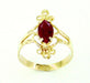 Ruby Marquise Ring in 14 Karat Gold