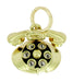 Movable Dial Telephone Charm in 14 Karat Gold