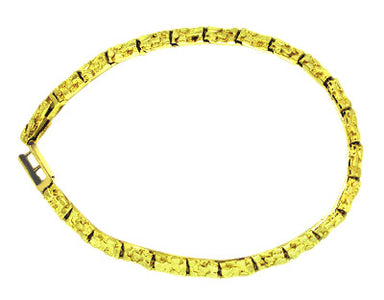 Nugget Bracelet in 14 Karat Gold - alternate view