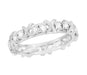 Vintage X Kisses Diamond Wedding Band - R1095