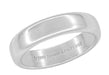 Like New Tiffany & Co Lucida Wedding Band in Platinum - 4.5mm - Ring Size 5