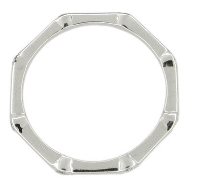 Platinum and Diamond Galaxy Wedding Ring - Size 6 - Item: R421 - Image: 2