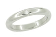 Vintage Elsa Peretti Tiffany and Co. Diamond Wedding Ring in Platinum