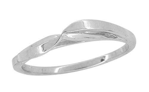 1970's Vintage Marquise Diamond Bridal Ring Set in 14 Karat White Gold - Item: R785 - Image: 5