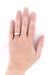 Hand View of Vintage Diamond Low Profile Engagement - R990W50