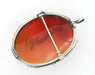 Rebecca at the Well Carnelian Shell Cameo Pin or Pendant in Sterling Silver