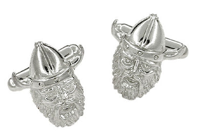 Viking Cufflinks in Sterling Silver