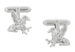 Griffin (Gryphon) Cufflinks in Sterling Silver