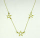 Star Necklace in 14 Karat Gold