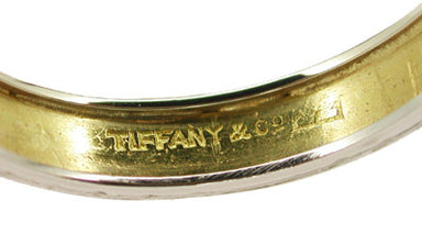 Tiffany & Co. Vintage Wedding Band in Platinum and 18 Karat Yellow Gold - alternate view