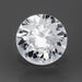 Loose Natural 0.50 Carat White Sapphire Round Brilliant Cut | 5mm