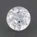 5.3mm Loose Natural Round White Sapphire | 0.47 Carat | Ceylon White Gemstone