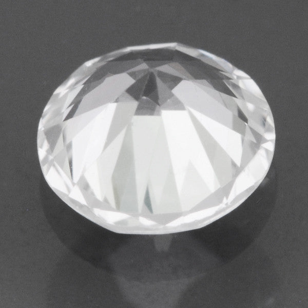 6mm Round White Sapphire | 0.73 Carat Loose Natural Ceylon White AAAA Gemstone - Item: SW003211 - Image: 2
