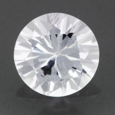 4.5mm Round Loose White Sapphire Natural Gemstone | 0.38 Carat